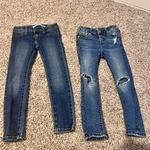 Size 5 little girl Joe’s  jeans bundle